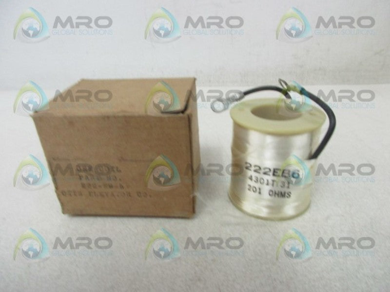 OTIS ELEVATOR 222EB6 OHMS COIL  NSMP