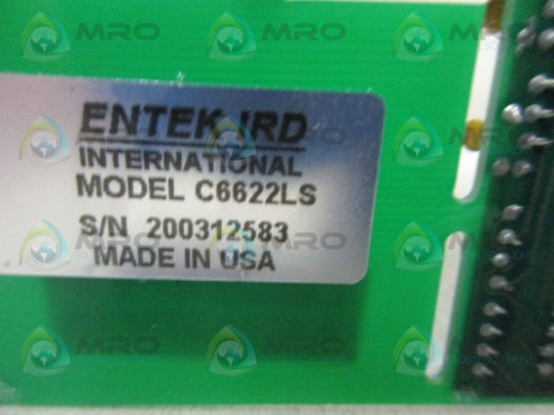 ENTEK C6622LS MONITOR  NSNP