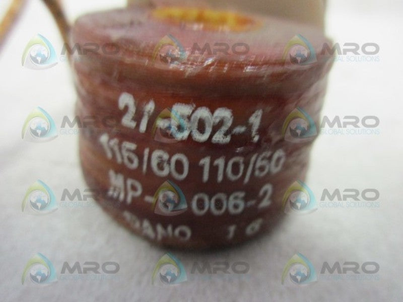 ASCO MP-C-006-2 SOLENOID COIL VALVE  UNMP