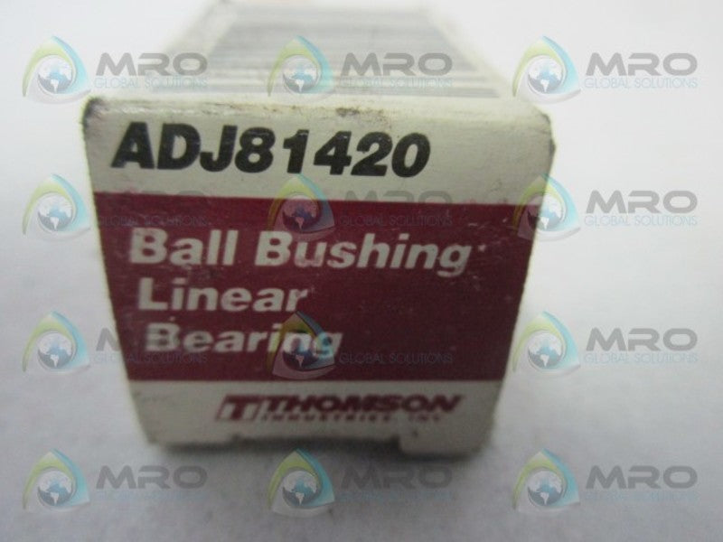 THOMSON ADJ81420 BALL BUSHING LINEAR BEARING  NSMP