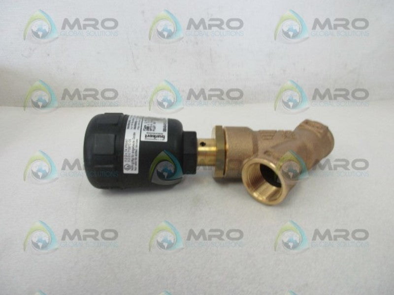 BURKERT 2000 A 3/4 PTFE BZ 2-WAY PISTON OPERATED ANGLE VALVE  NSMP
