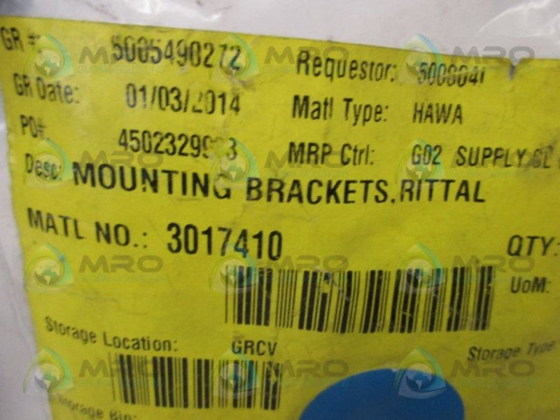 RITTAL 3017410 MOUNTING BRACKET  NSMP