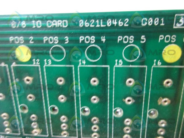 GENERAL ELECTRIC 0621L0462-G001 PC BOARD  UNMP