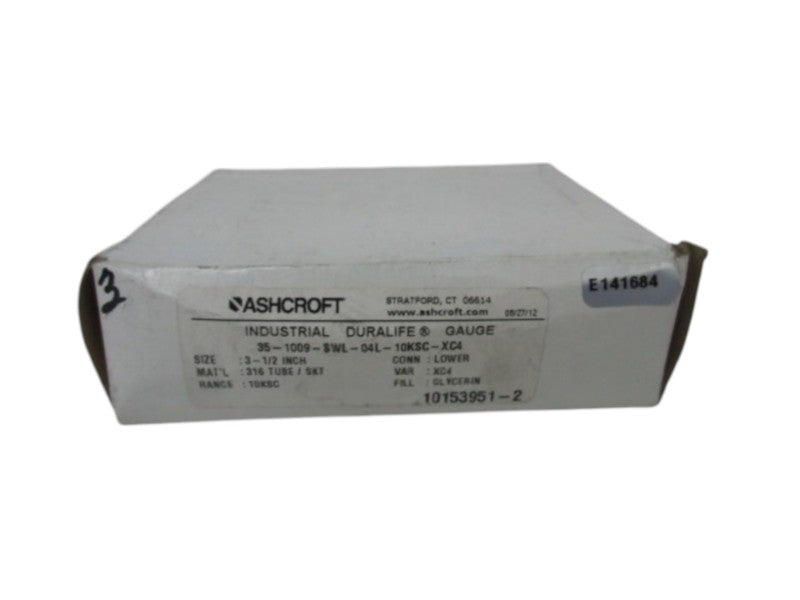 ASHCROFT 35-1009-SWL-04L-10KSC-XC4  NSMP