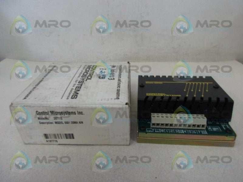 CONTROL MICROSYSTEMS 297113 MODULE ANALOG INPUT  NSMP