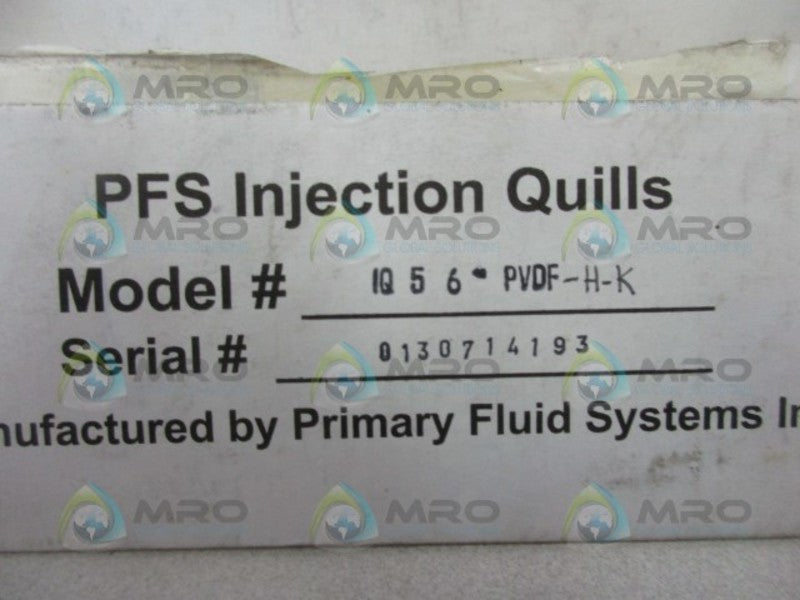 PFS IQ56-PVDF INJECTION QUILLS  NSMP