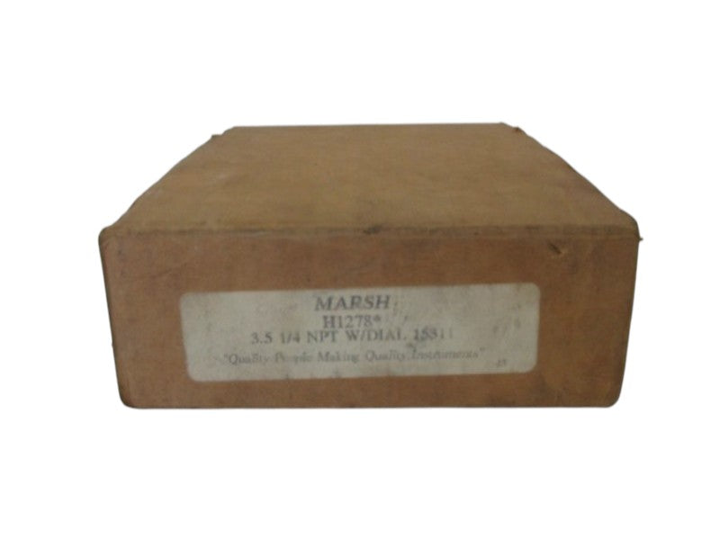 MARSH BELLOFRAM H1278 PRESSURE GAUGE  NSMP