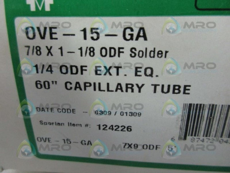 SPORLAN 0VE-15-GA CAPILLARY TUBE  NSMP