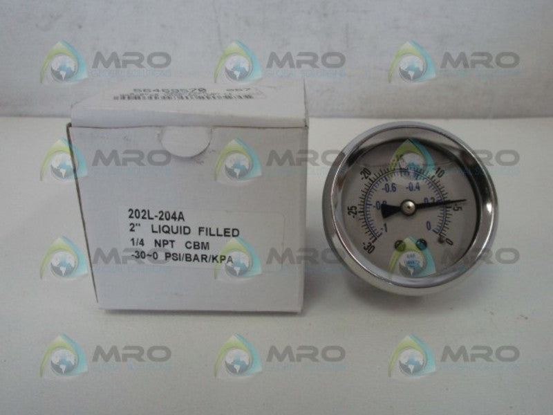 PIC 202L-204A PRESSURE GAUGE  NSMP