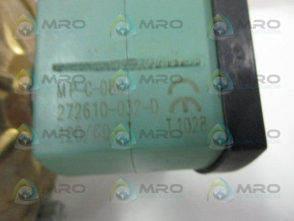 ASCO 272610-032-D 120V (AS PICTURED) UNMP