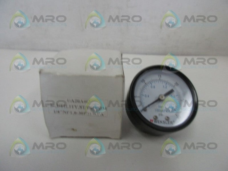 ASHCROFT UA20A4C PRESSURE GAUGE  NSMP