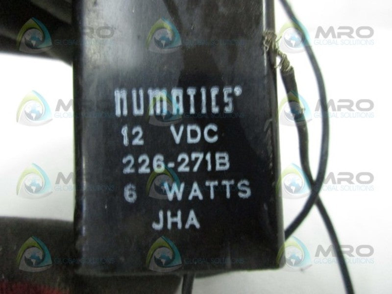 NUMATICS 226-271B SOLENOID CAPSULE W/ ACTURATOR  UNMP
