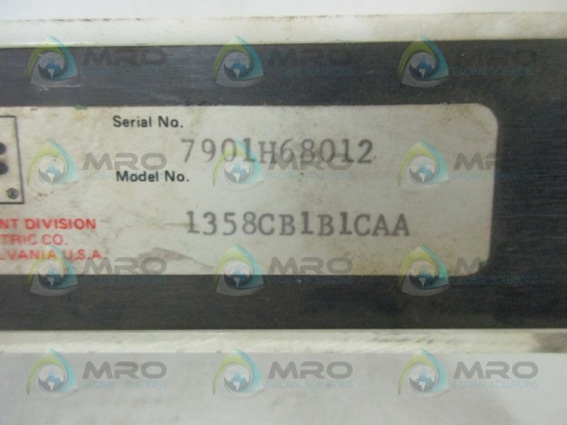 BROOKS 1358CB1B1CAA METER FLOW RATE  UNMP