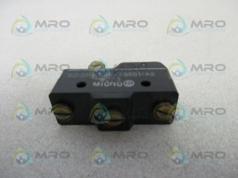 MICRO SWITCH BZ-2RW82272551-A2 LIMIT SWITCH  UNMP