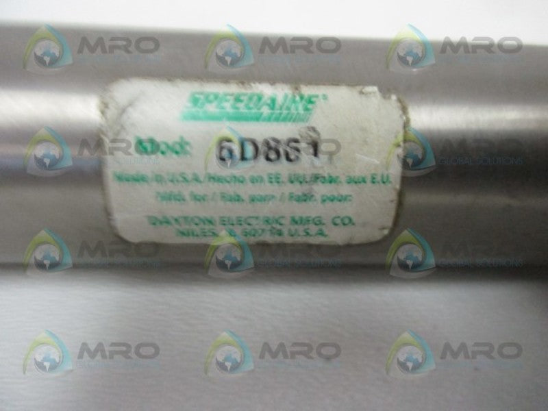 SPEEDAIRE 6D861 PNEUMATIC CYLINDER  UNMP