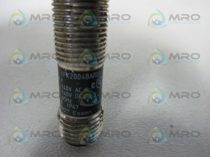 IFM EFECTOR IFK2004BAR0A INDUCTIVE PROXIMITY SENSOR  UNMP