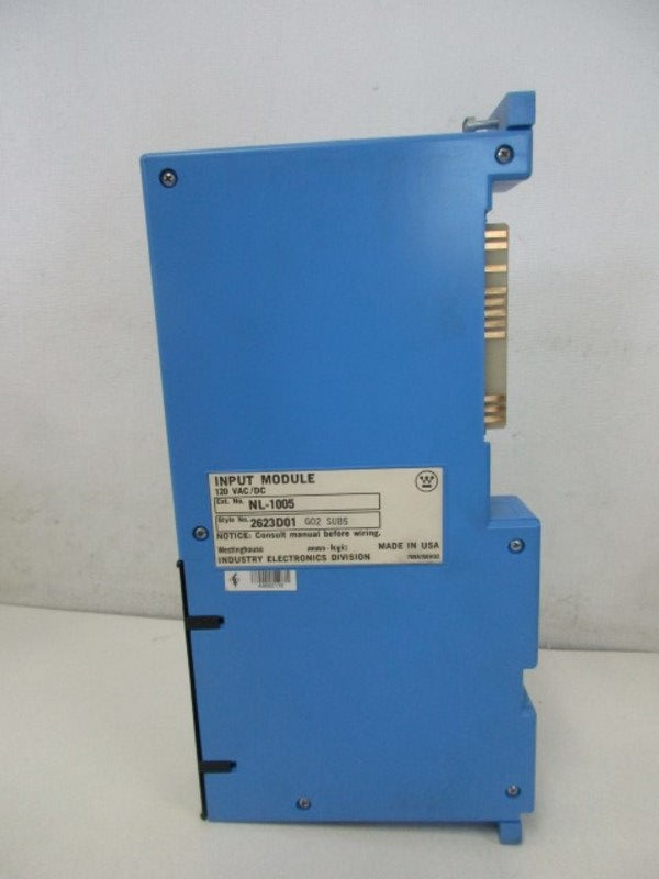 WESTINGHOUSE NL-1005 INPUT MODULE  UNMP
