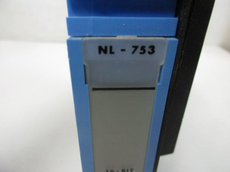 WESTINGHOUSE NL-753 REGISTER OUTPUT CARD  UNMP