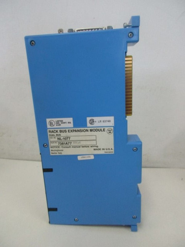 WESTINGHOUSE NL-1077 RACK BUS EXPANSION MODULE  NSNP