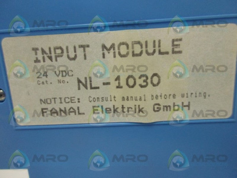 WESTINGHOUSE NL-1030 INPUT MODULE  NSNP