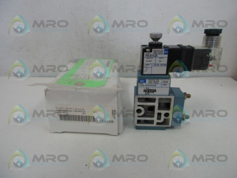 MAC 714C-12-PI-614JD SOLENOID VALVE  NSMP