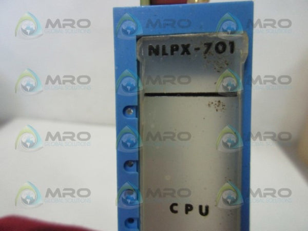 WESTINGHOUSE NLPX-701 CPU BOARD  UNMP