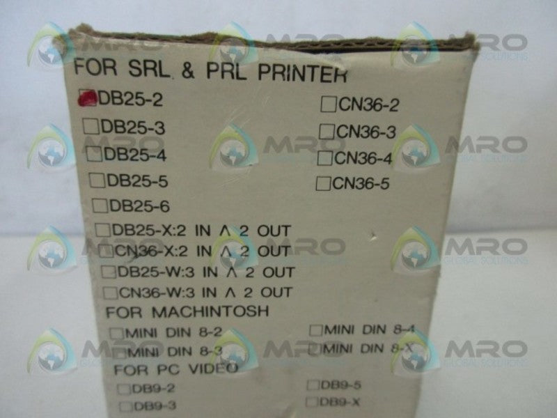 VINTAGE DB25-2 MANUAL DATA TRANSFER  NSMP
