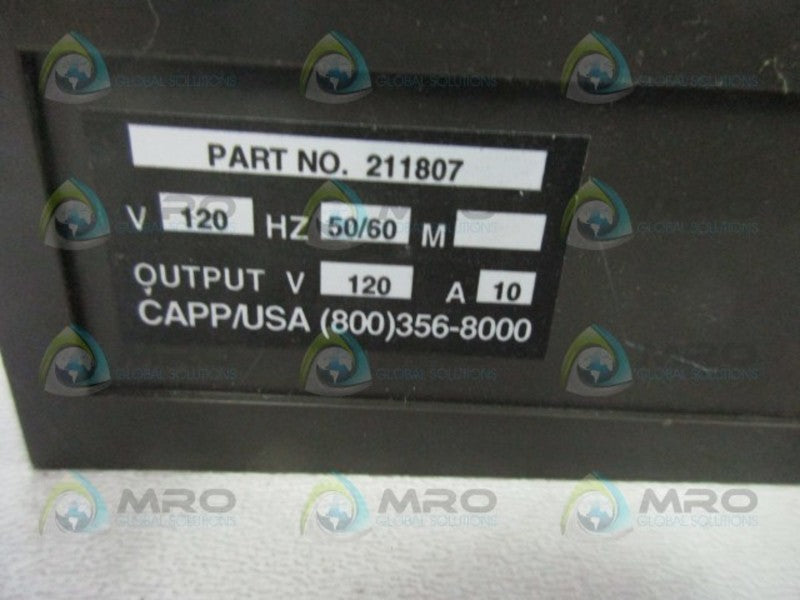 CAPP/USA 211807 ELECTRONIC TIMER  UNMP