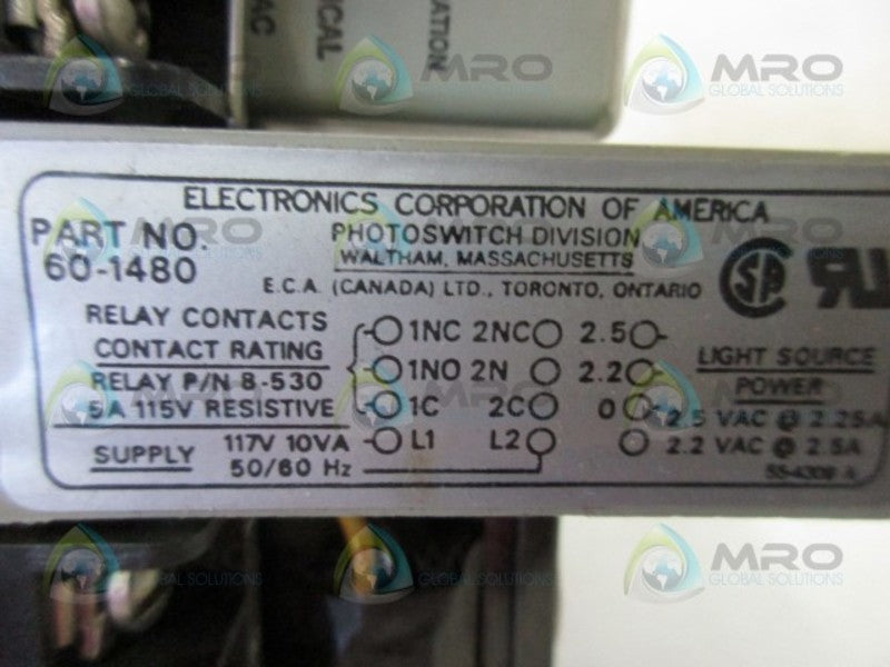 ECA 60-1480 PHOTOSWITCH CONTROL BASE  UNMP