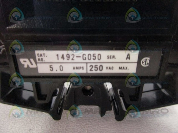 ALLEN BRADLEY 1492-G050 SER. A CIRCUIT BREAKER  UNMP
