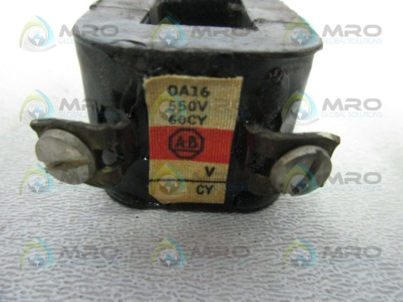 INDUSTRIAL SPARE PART 0A16 COIL 550V 60CY  UNMP