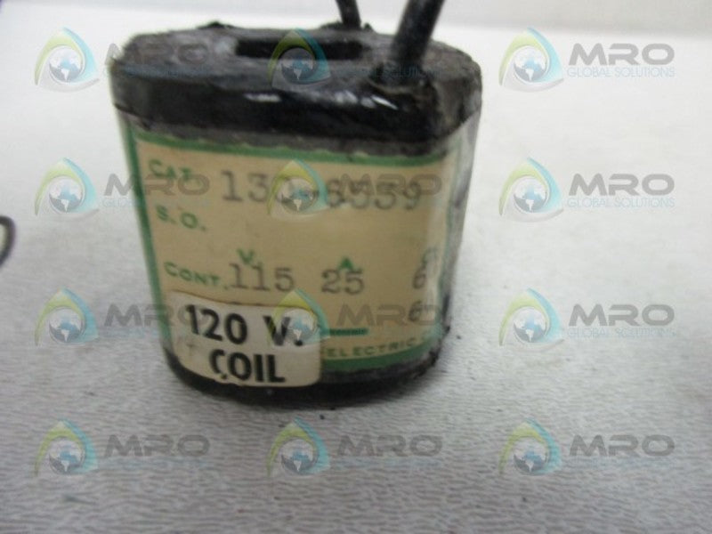 GENERAL ELECTRIC 130-6539 COIL 115V/25A  UNMP