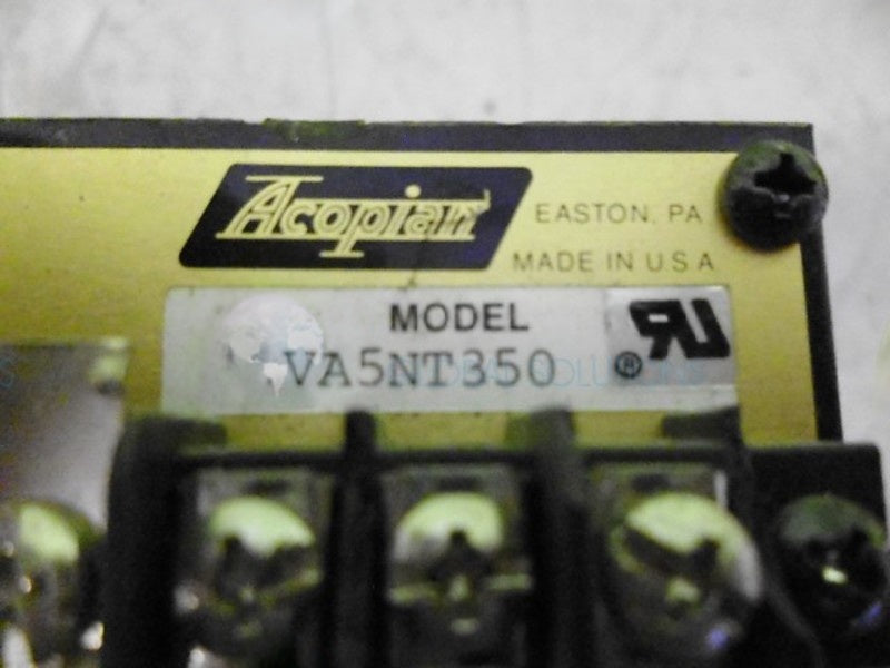 ACOPIAN VA5NT350 POWER SUPPLY  UNMP