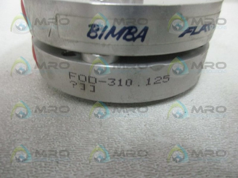 BIMBA F0D-310.125 FLAT PNEUMATIC CYLINDER (AS PICTURED)  UNMP