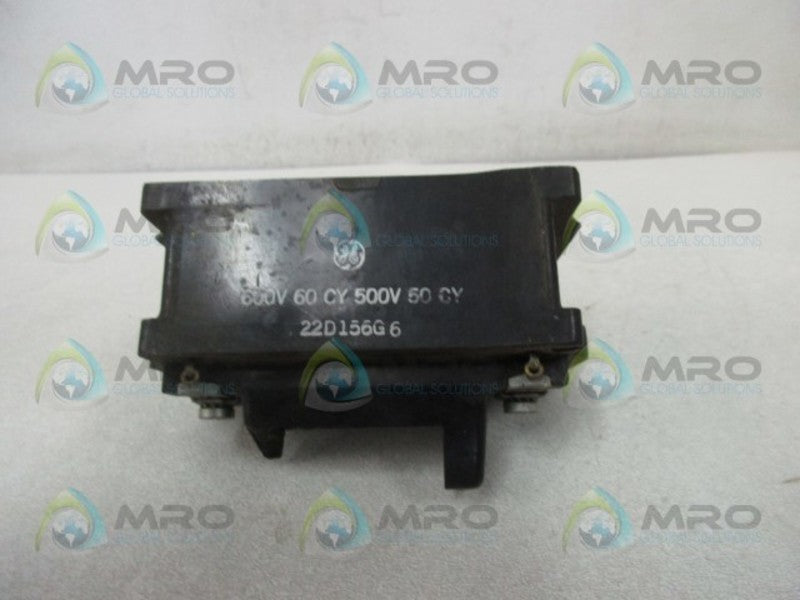 GENERAL ELECTRIC 22D156G6  COIL 600V  UNMP
