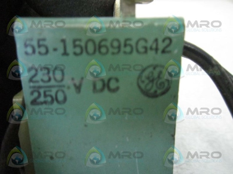 GENERAL ELECTRIC 55-150695G42 COIL 230-250VDC  UNMP