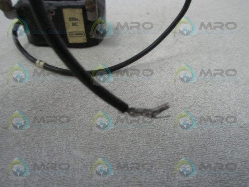 CLARK TB134-2 COIL 230VDC  UNMP