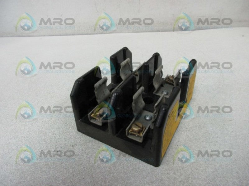 BUSSMANN J60030-2P FUSE BLOCK 30AMP 2POLE  UNMP