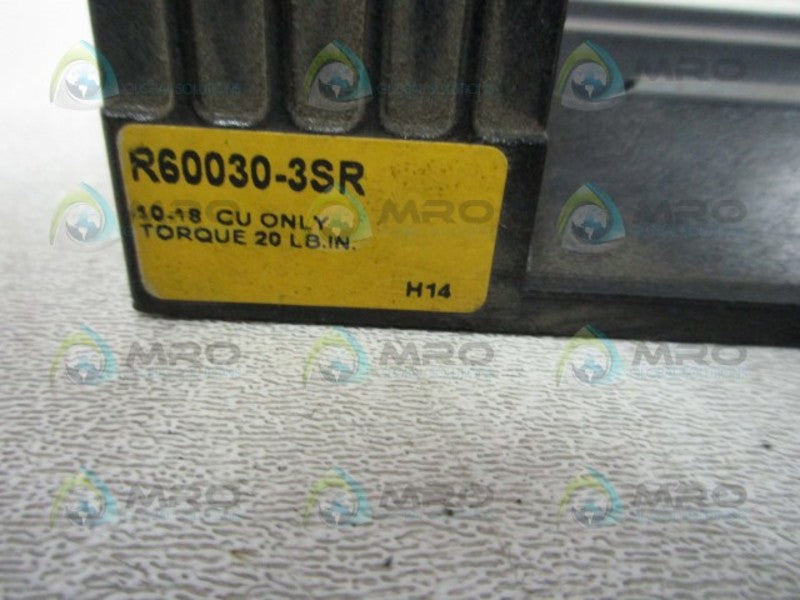 BUSSMANN R60030-3SR FUSE BLOCK  UNMP