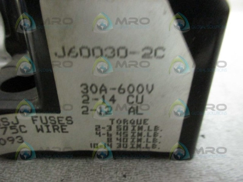 USD J60030-2C FUSE HOLDER 30A-600V  UNMP