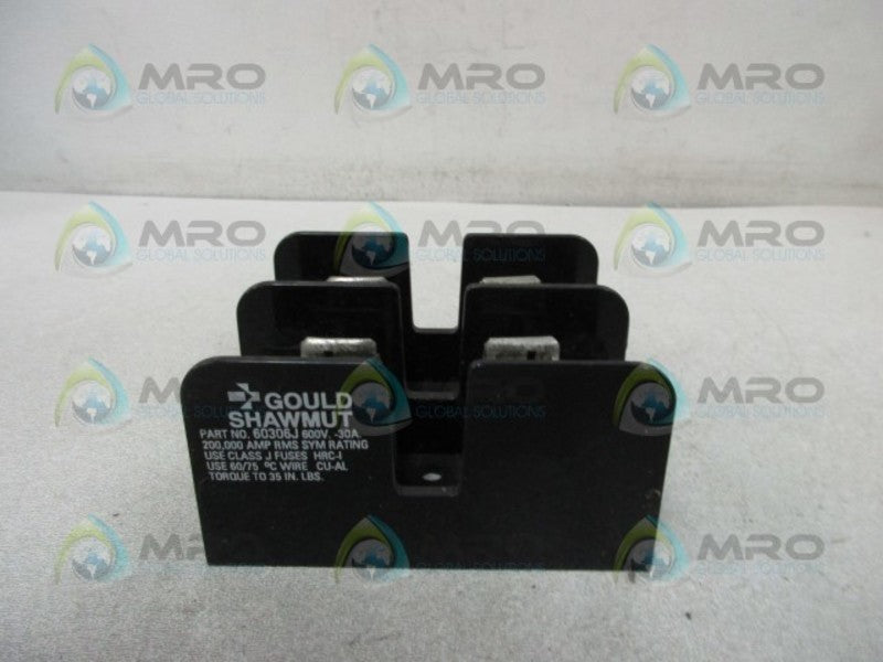 GOULD SHAWMUT 60306J FUSE BLOCK 30AMP 1P  UNMP