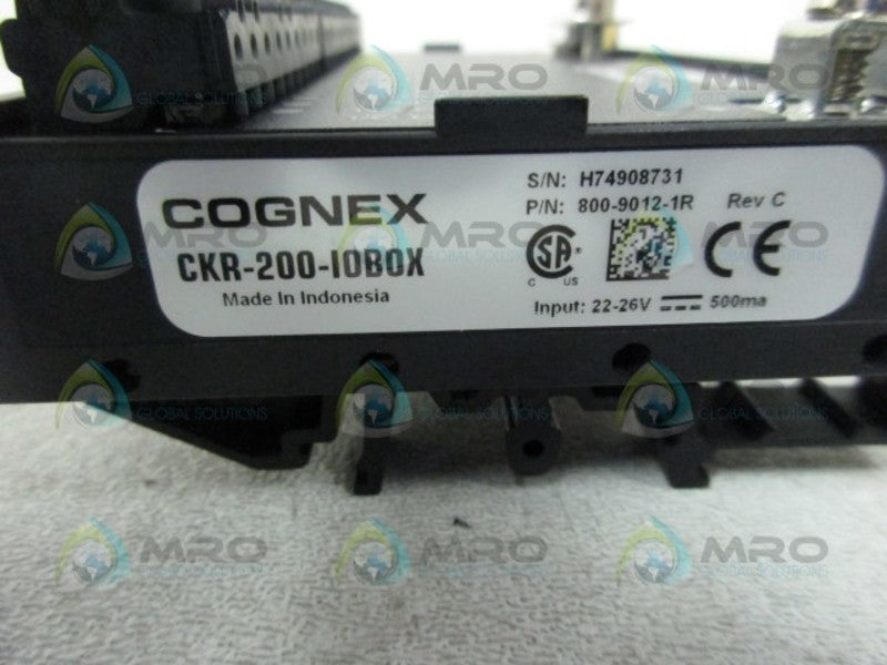COGNEX CKR-200-I0B0X CHECKER 200 IO MODULE  NSMP