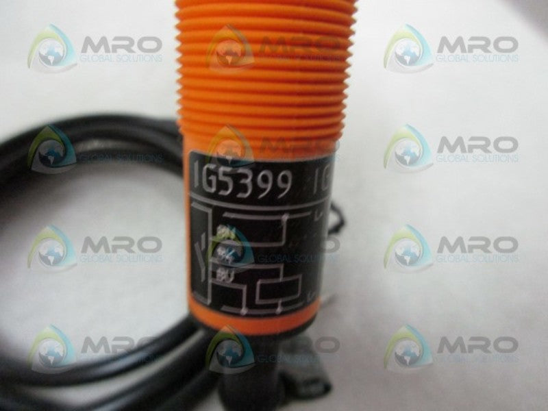 IFM EFECTOR IG5399 INDUCTIVE PROXIMITY SENSOR (AS PICTURED)  NSMP