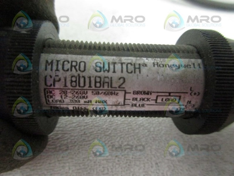 MICRO SWITCH CP18D18AL2 PHOTOELCTRIC  UNMP