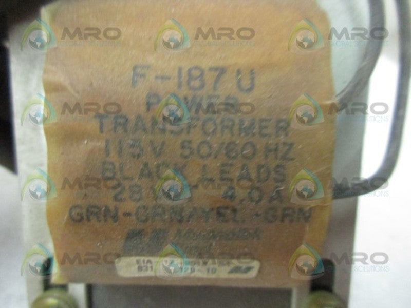 TRIAD MAGNETICS F-I87U TRANSFORMER  NSMP