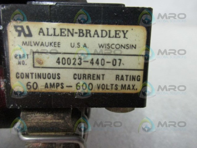 INDUSTRIAL SPARE PART 40023-440-07 FUSE BLOCK  UNMP