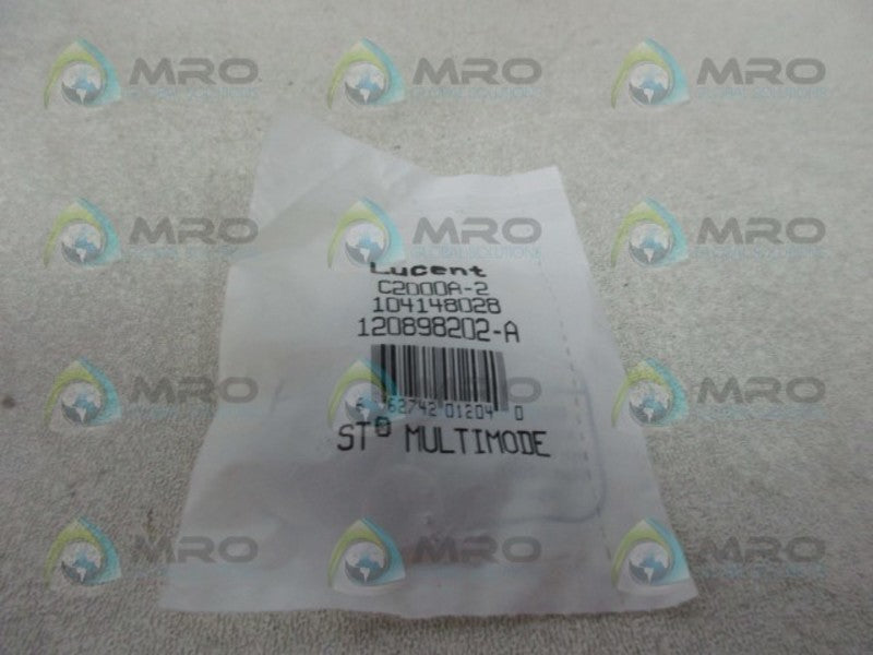 LUCENT C2000A-2 FIBER OPTIC COUPLE CONNECTOR  NSMP