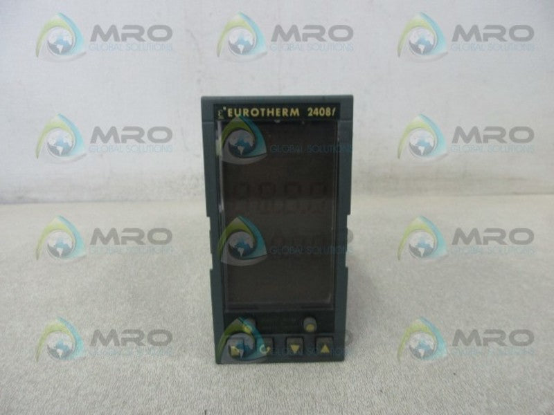 EUROTHERM 408F/CC/VH/M2/LC TEMPERATURE CONTROLLER (AS PICTURED)  UNMP