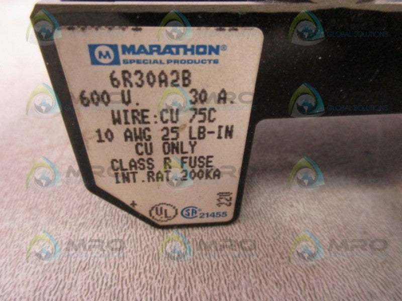 MARATHON 6R30A2B FUSE BLOCK  UNMP