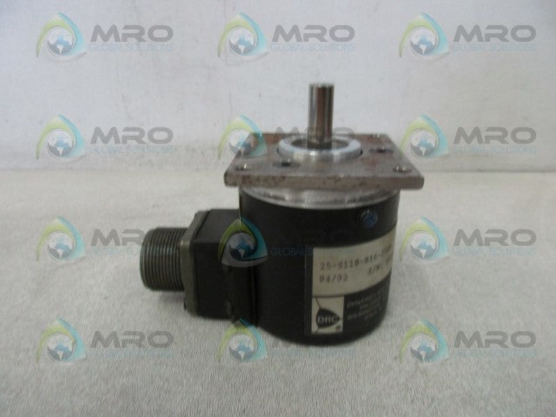DYNAMICS RESEARCH 25-S110-B16-2500 ENCODER  UNMP